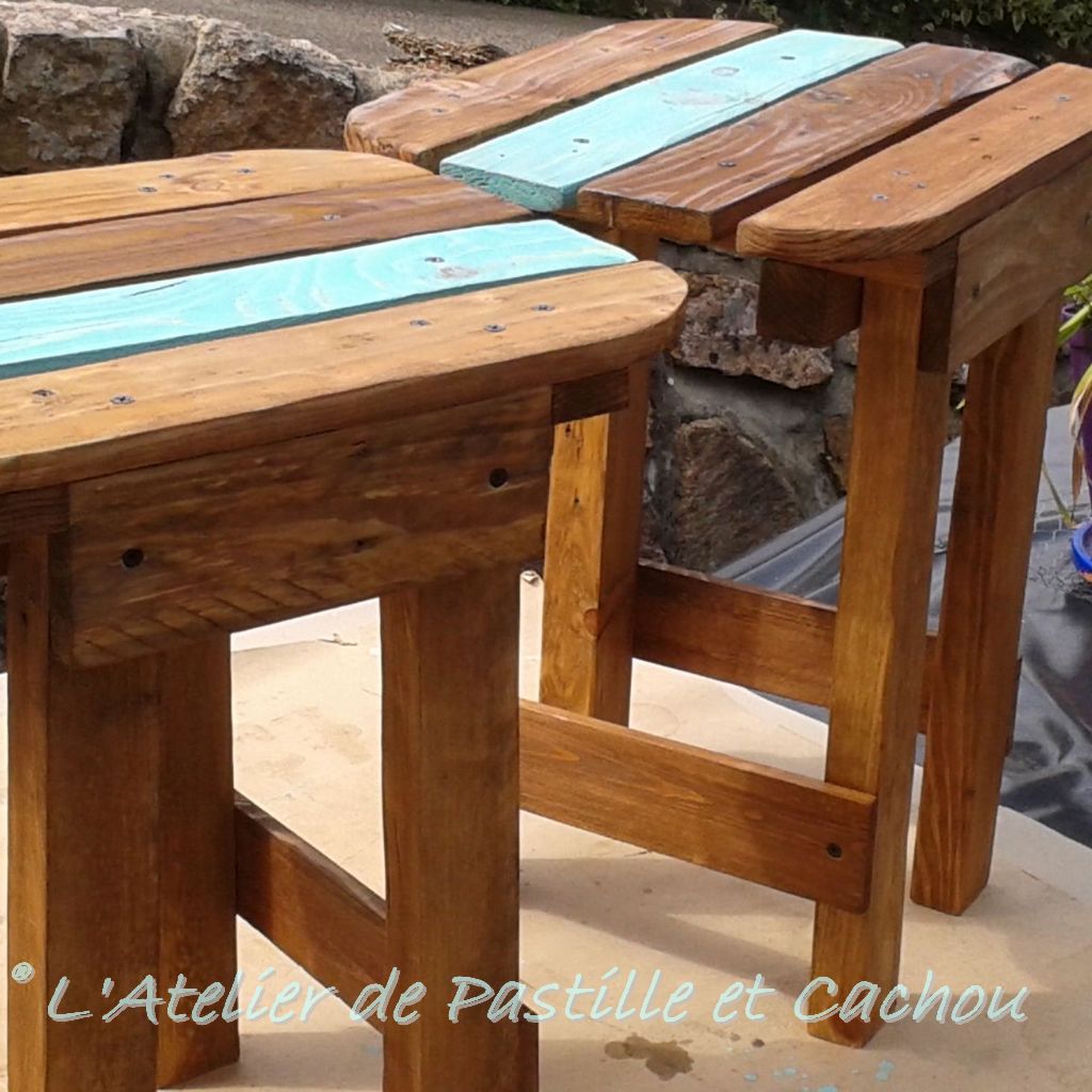 Création de meubles en palettes - L'Atelier de Pastille et Cachou
