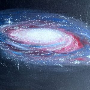 TABLEAU ACRYLIQUE "Une galaxie parmi ...? " (Orion)